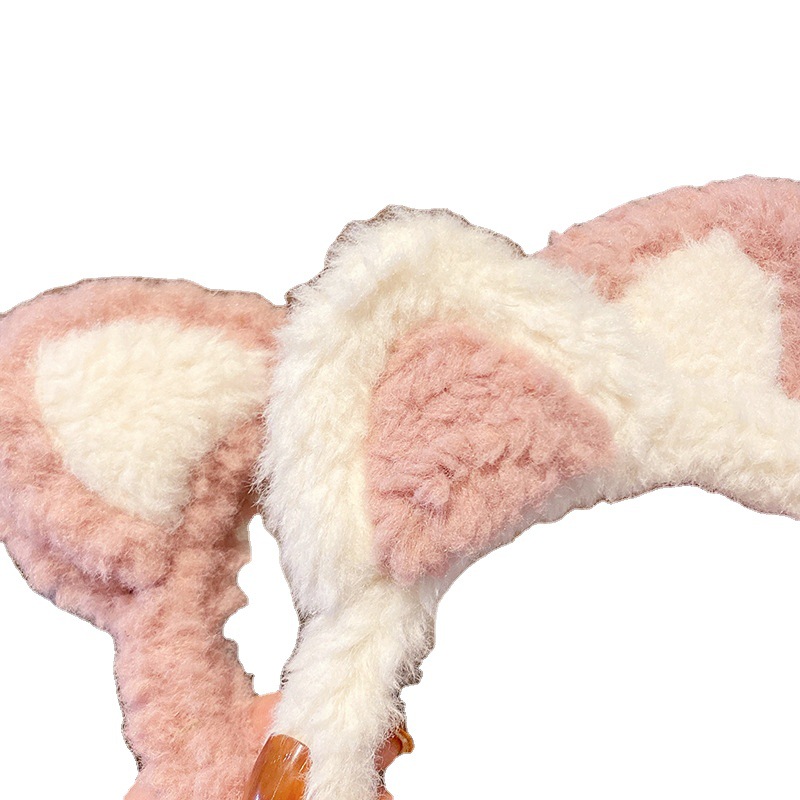 Corea del Sur vende lindas orejas de gato, diademas, diademas de felpa de niña dulce, diademas de todo fósforo, diademas para lavar la cara, diademas