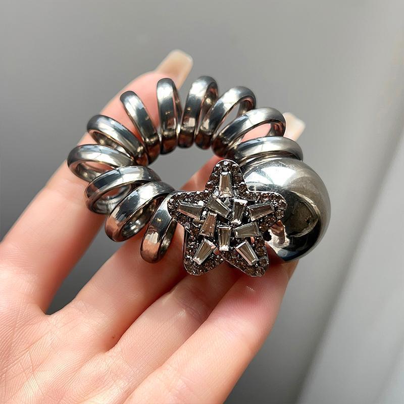 Línea telefónica trenzada transfronteriza, anillo para el cabello, perla, cabello trenzado recto, artefacto femenino, cola de caballo alta, burbuja, cabello trenzado, cuerda, accesorios para el cabello