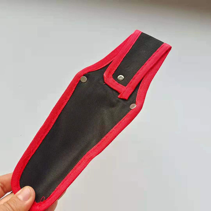 Tijeras de ratán de lona roja bolsa de tijeras de rama de fruta tijeras especiales bolsa de cintura tijeras de poda bolsa tijeras cubierta de la bolsa