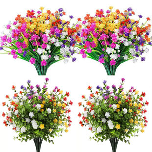 Simulated flower camellia simulated green plant eucalyptus lotus wedding home hotel decoration ornaments props wholesale