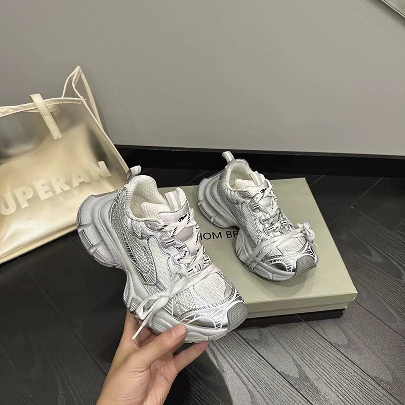 Кроссовки Dad Shoes (Париж) 3XL — ретро массивные унисекс кроссовки, повседневные спортивные платформы