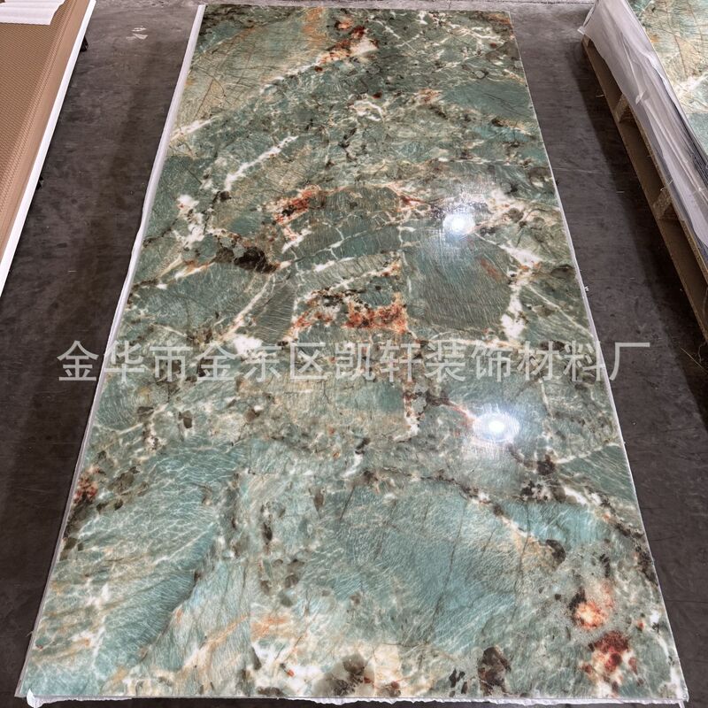 Uv壁板プリント画金板木の装飾面の炭素結晶板倉庫里南の箔押し透明板の波板の背景壁|undefined