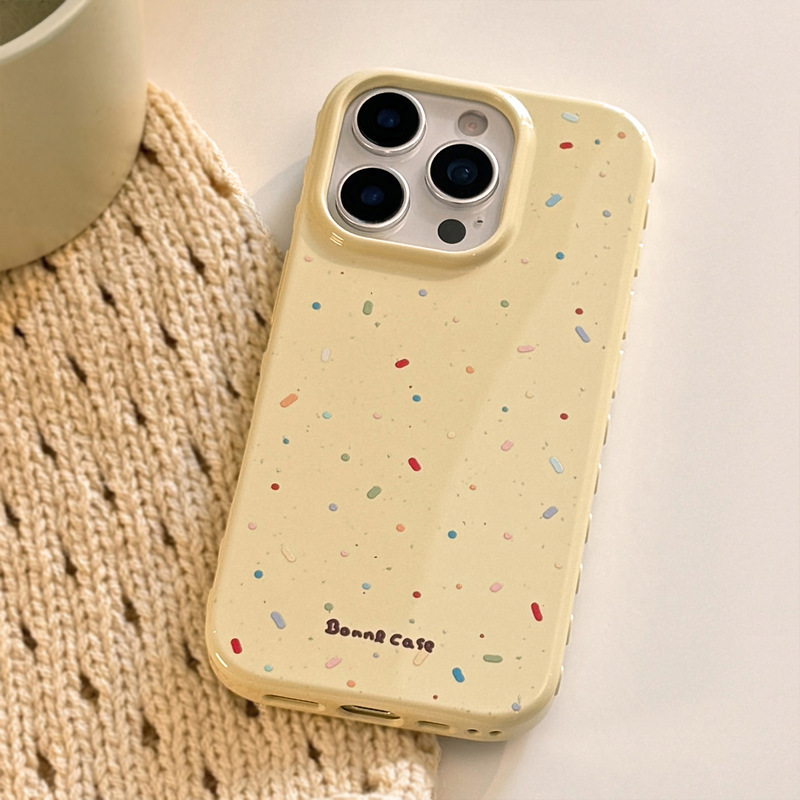 Candy Polka Dot Suitable for Apple 17 Mobile Phone Case Iphone16 Cute Ins Style 15Pro Max All-Inclusive 13 Soft
