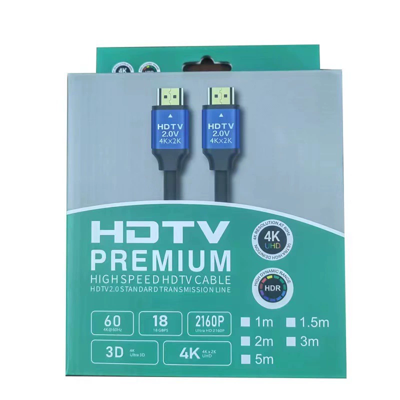 Заводской оптом HDTV линия 4K алюминиевый сплав 19+1 высокое разрешение линия HDTV приставка компьютер ТВ переходная линия 2.0