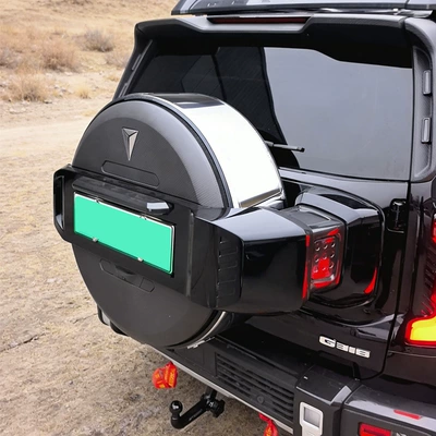 tailgate tire protection shell cover, Spare wheel cover - 25-26-model-g318-steel-rims