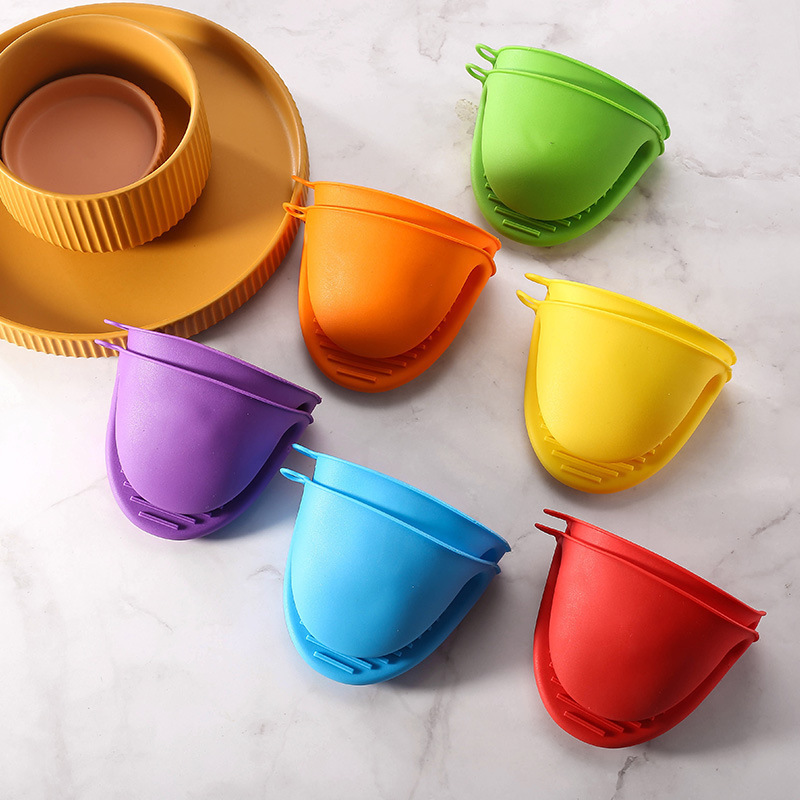 Fábrica de aislamiento térmico de silicona de cocina Gadget anti-corrosión guantes anti-corrosión platos