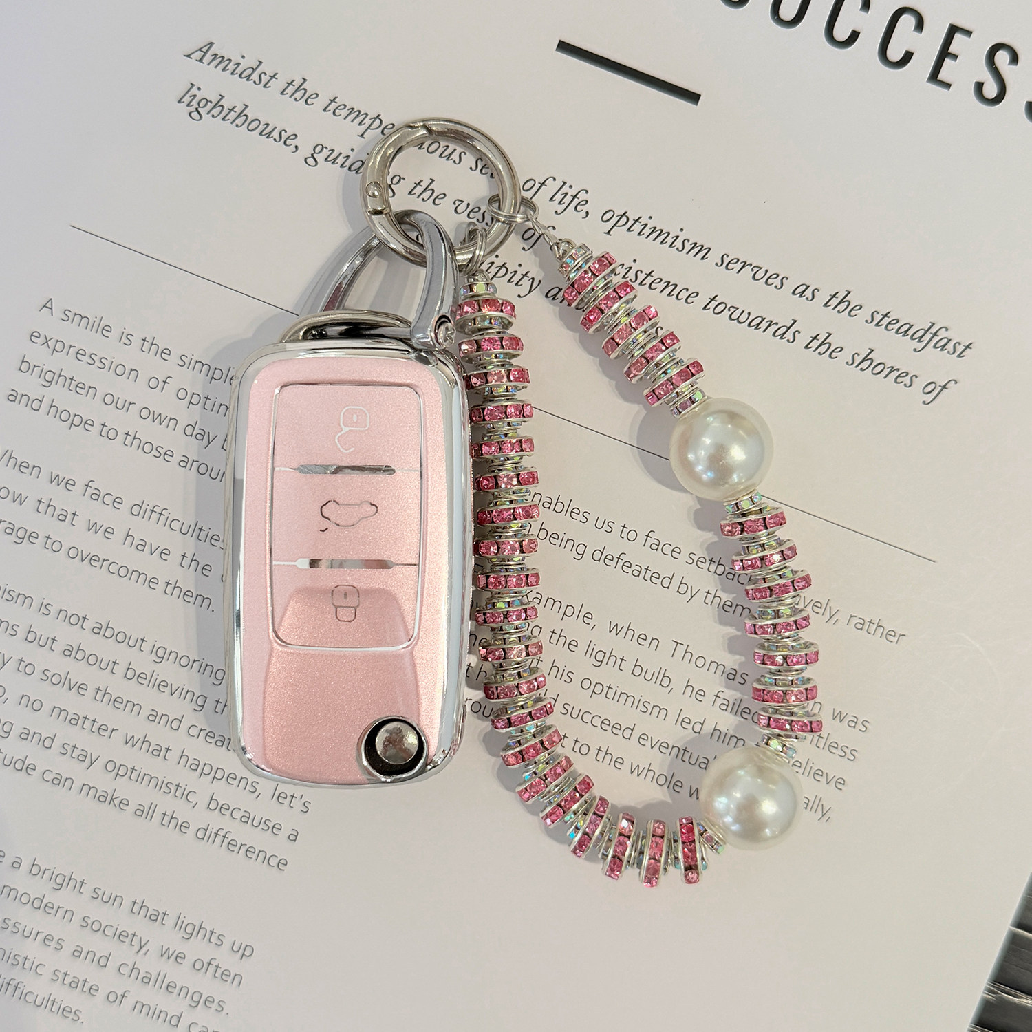 Volkswagen Key Cover for Sagitar, Bora, Tayron 300, Tharu 330, Lavida, New Golf 7, T-Roc, Car Key Case for Women