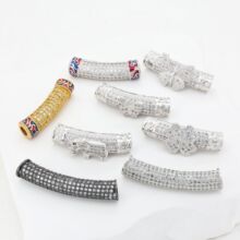 18K��ɫDIYͨ�׏���΢��ʯ�ִ����������朸����Ʒ������l