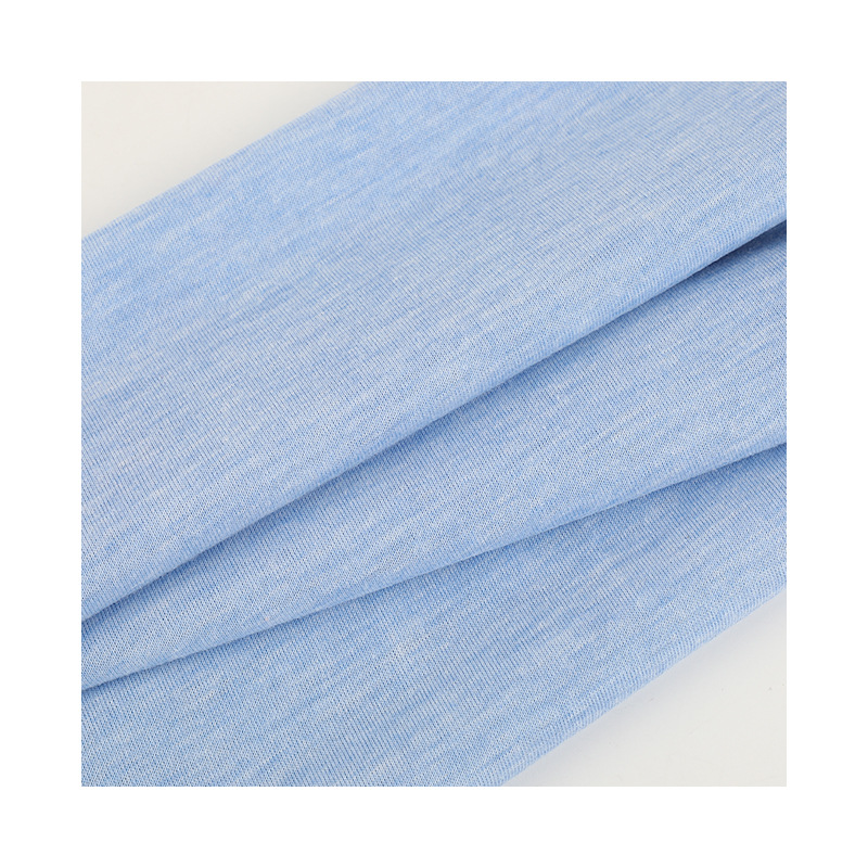 140g Diamond Cotton Single-Sided Plain Knitted Fabric Tr Ultra-Thin Rayon Polyester Jersey Composite Lining T-Shirt Fabric