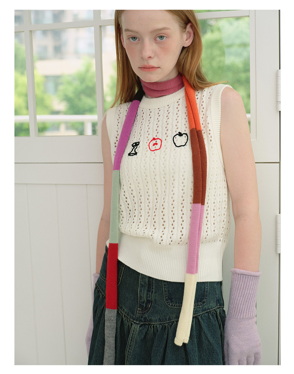 Femmes Vêtement De Rue Commuer Bloc De Couleur Toison Acrylique Foulard display picture 5