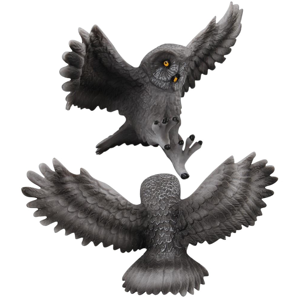 Transfronteriza simulación pájaro modelo de pájaro Águila Blanca búho águila animal salvaje Raptor decoración juguete