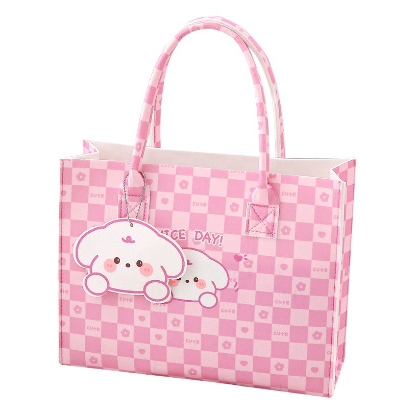 Bolso de las muchachas de alta calidad de gran capacidad de fieltro bolsa de asas bolsa de viaje de mujer bolsa de compras al por mayor