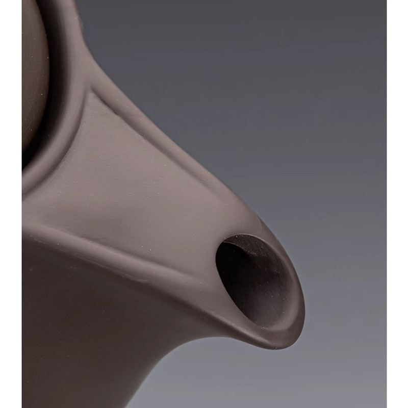 ✲☾☾✲자색점토/용냄비-(기꺼이) 여섯잔-선물상자✲☾☾✲