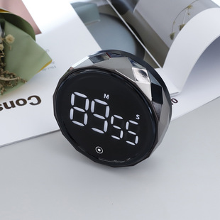 Rotating Tire Timer Circular Magnetic Absorption Rotating Kitchen Timer Household Outdoor Baking Learning Counter