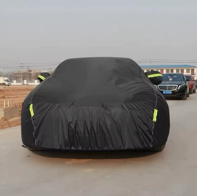 Car clothing, coverage, 190T Oxford cloth, rainproof - m-black