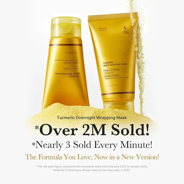 Turmeric Overnight Wrapping Peel Off Mask