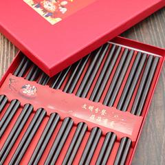 中国式紫光檀箸高級無漆無ワックス家庭用箸実木ビジネスプレゼント箸食器現物卸売り