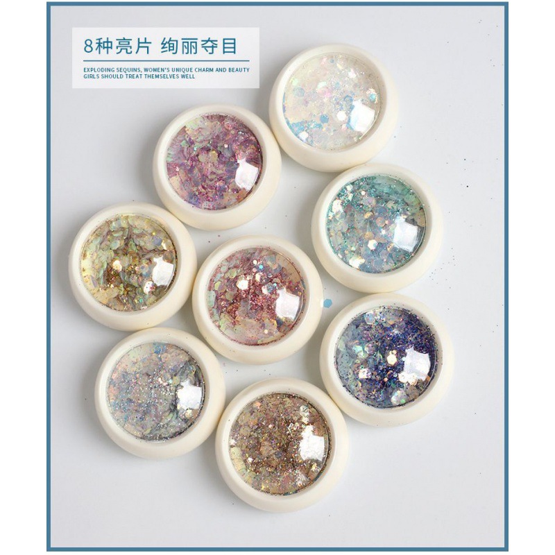 네일 아트 쥬얼리 인터넷 기념 네일 아트 시퀀스 반짝이 패치 슈퍼 반짝이 요정 학생 컬러 폴리곤 한국 시퀀스