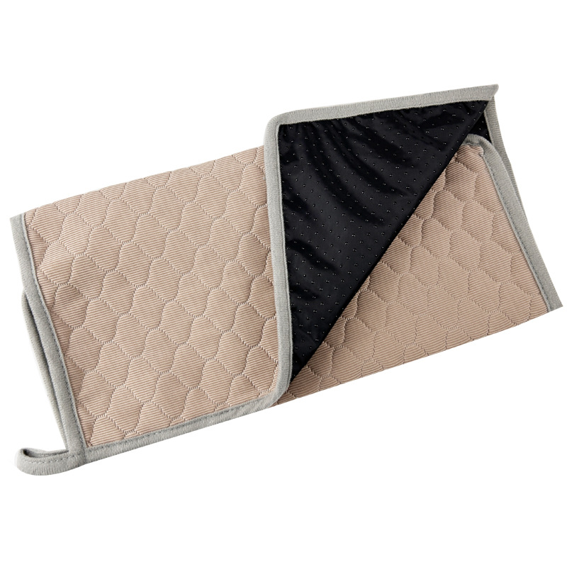 Alfombra para perros, alfombra de seda helada, alfombra absorbente, alfombra para dormir de verano, alfombra para perrera, colchón universal para perros para todas las estaciones, mascota gato, perro mediano y grande