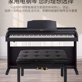 Roland罗兰电钢琴88键重锤专业成人进口家用立式 RP501
