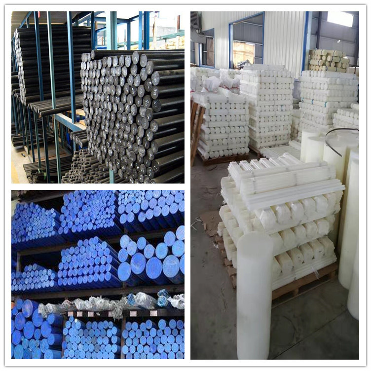 批发超耐磨白色尼龙板防水PP塑料板食品级PE垫板POM硬塑胶板ABS棒