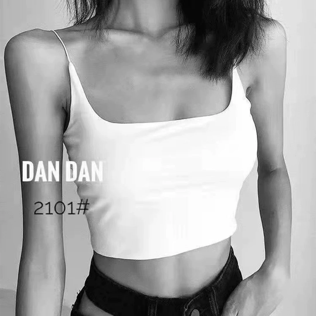 Летний Новый ледяной шелк бесшовный маленький слинг Красивая спина дышащий Тонкий плечевой ремень с запахом на груди основание без стального кольца короткое нижнее белье для женщин