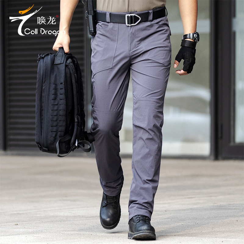 Travel summer tactics elastic climbing breathable trousers for…