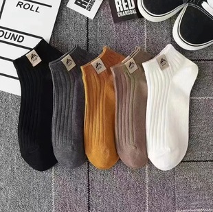 Half price socks short socks men's deodorant sweat-absorbent short tube socks spring and summer thin low-end shallow mouth sports socks snow mountain socks