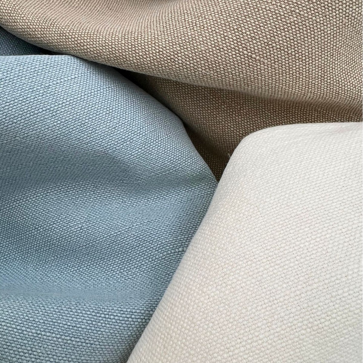 秋冬新款现货重磅亚麻棉麻加厚款上衣裤子时装洗水面料民族风衬衫