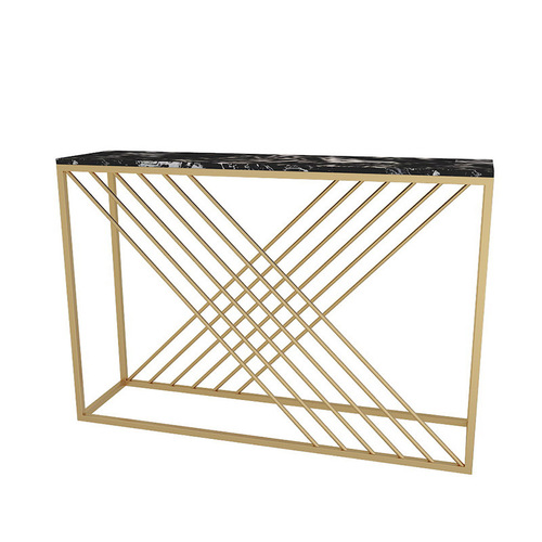 Luxury Fashion Slim Table Entry Table Simple Creative Decorative Cabinet Shelves Iron Art Marble Entry Cabinet End Table 