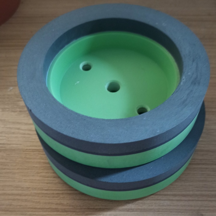 博义跨境出口玻璃陶瓷金刚砂轮磨边机薄片玻璃树脂金刚轮