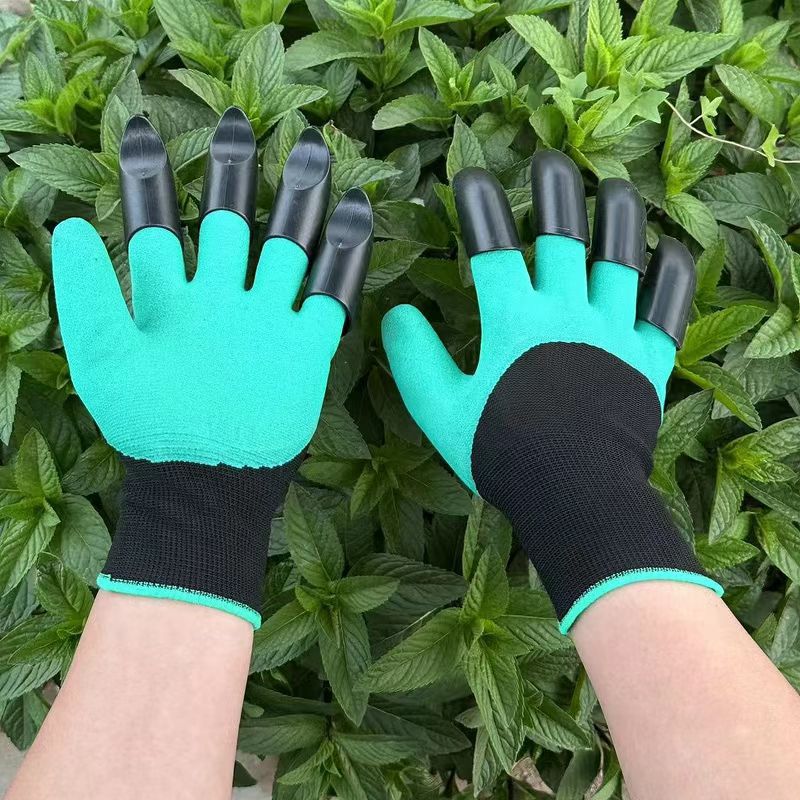Guantes de jardinería Guantes de excavación con garras