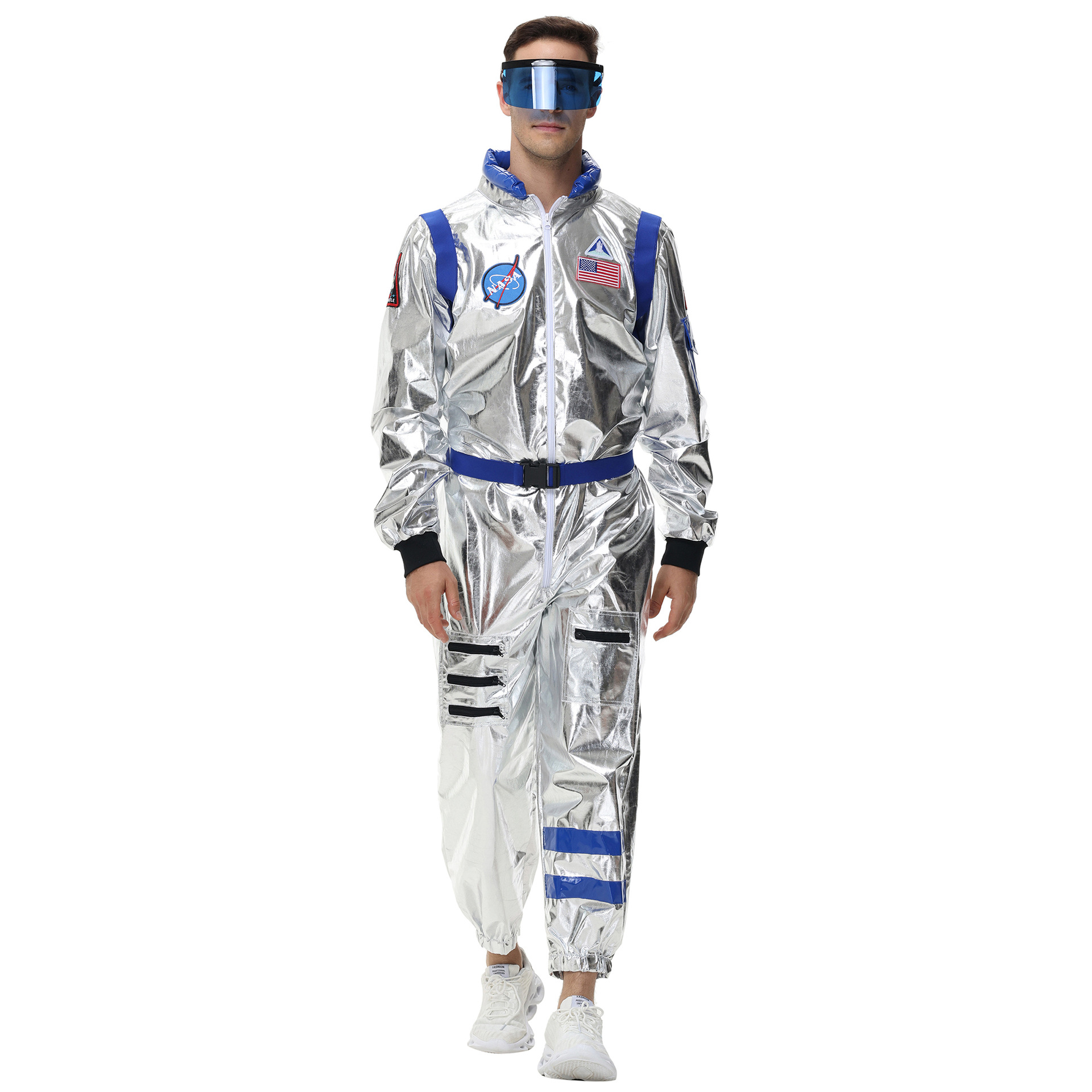 5601男蓝-1(65元)连体衣裤,腰带,配眼镜加7元一副.