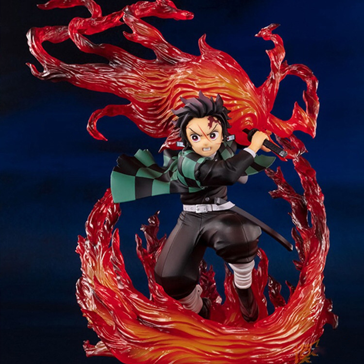 En stock FiguartsZeroFZ Ghost Blade carbón hecho a mano Zhilang fuego Dios música modelo decoración versión de alta calidad