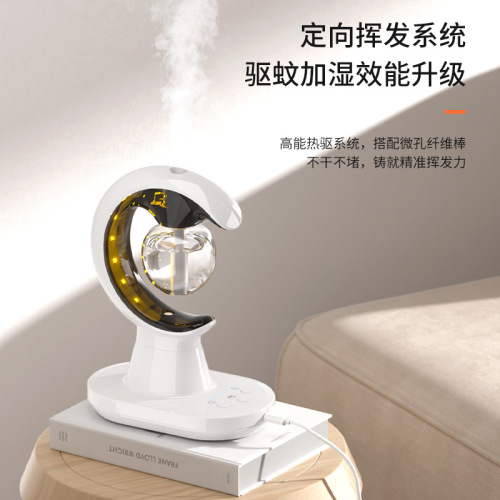 Trendy New 3-in-1 Humidifier, Mosquito Repellent, & Night Light—Summer Mosquito Killer for Indoor Use, Colorful Bedside Night Lamp