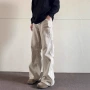 春秋季美式新款微喇牛仔裤