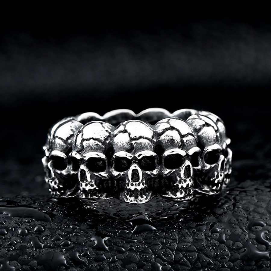 ring stainless steel hip-hop style