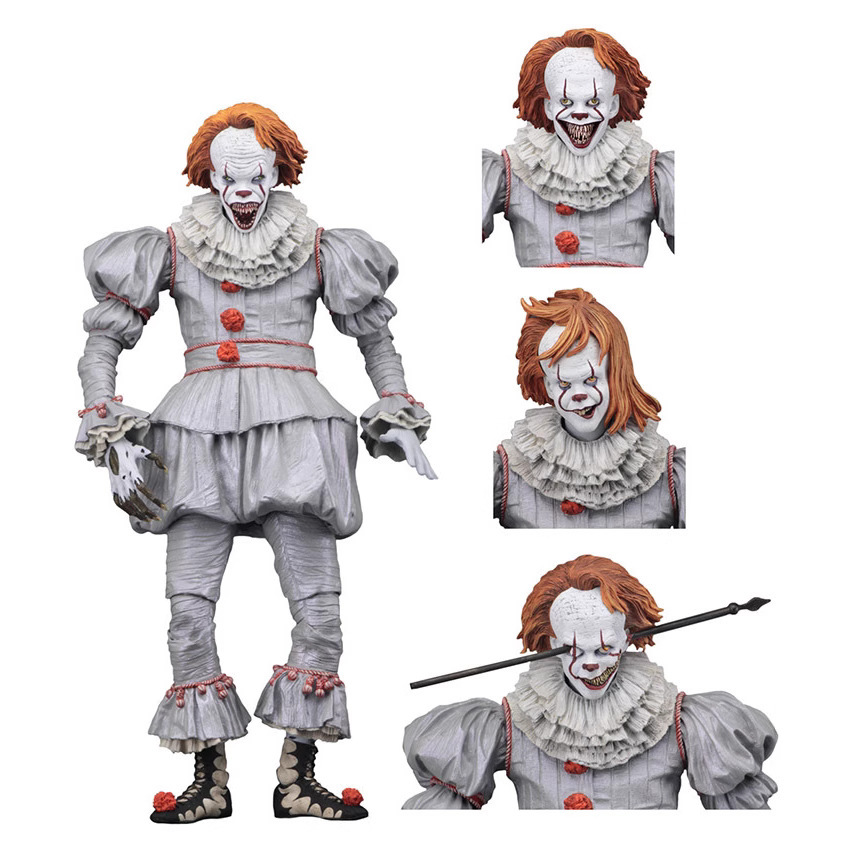 NECA 小丑回魂 IT 2017 邪恶版 7寸可动人偶手办模型