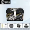 48L-(Alloy Lock) Cartoon Knight-(Top Model)-Lining + Backrest + Shock Absorbing Base + Accessories
