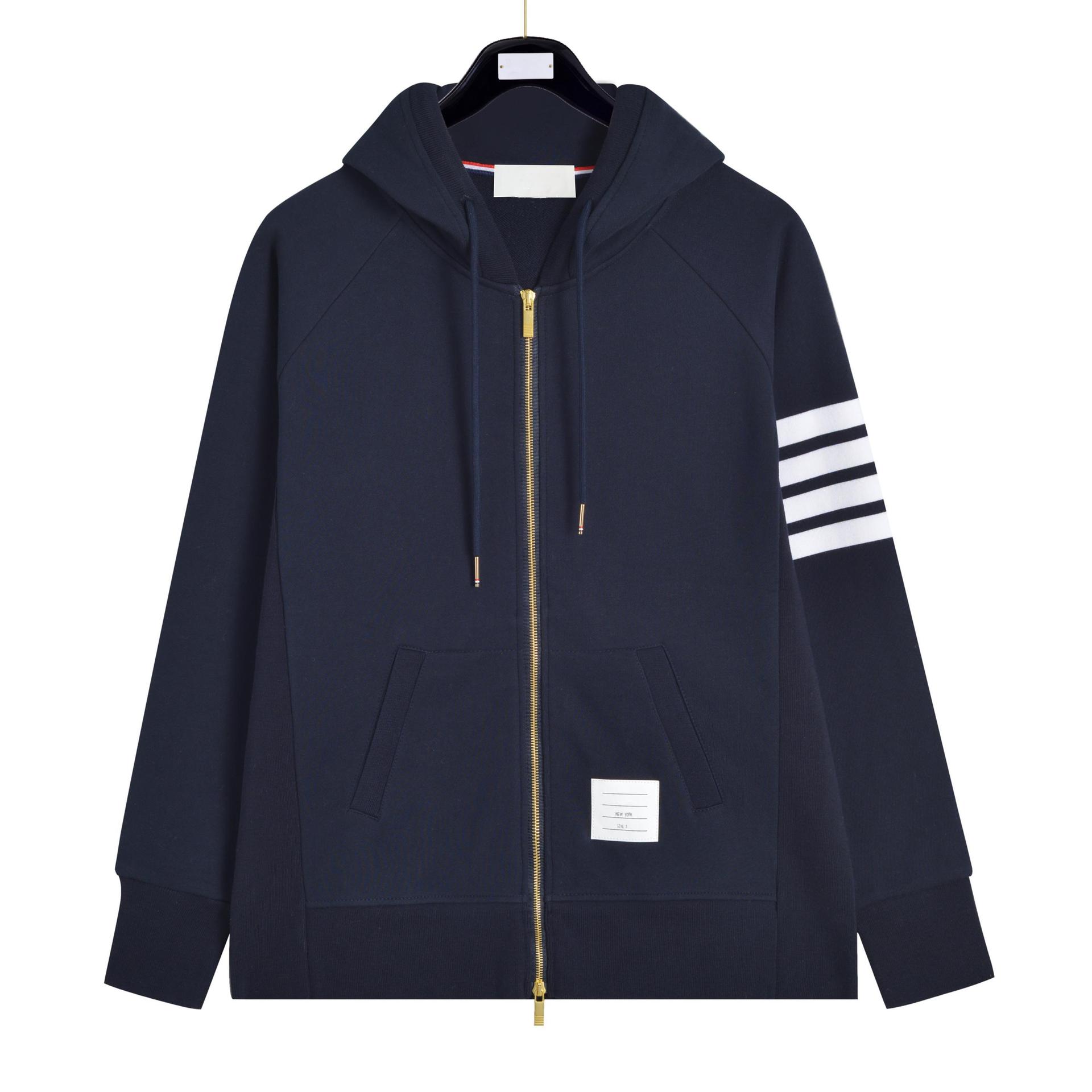 Cotton demi-season trend classic hoody for men and women for leisure
