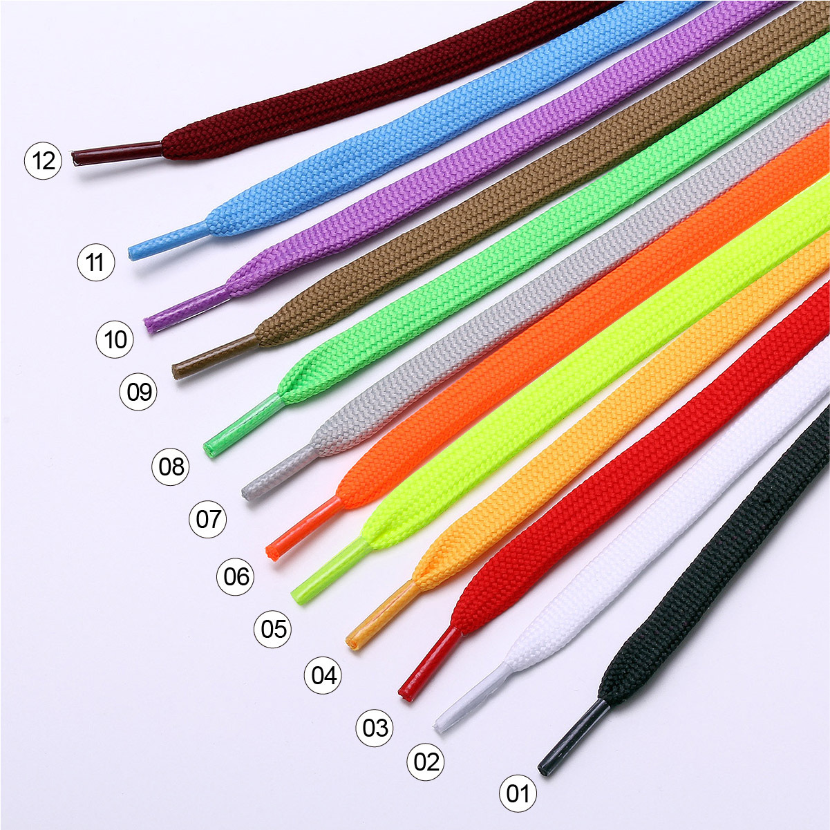 Cloth shoelaces for leisure