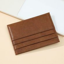 头层牛皮跨境小巧超薄男女卡包银行卡证件迷你皮夹mini卡套