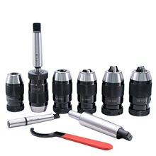 莫氏锥柄自紧钻夹头1-131-165-20车床铣床钻床重型轻型自锁钻夹头