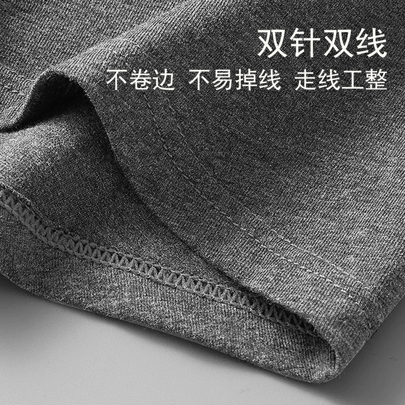 100%纯棉男士内裤男款裆黑色平角男生2025新款四角短裤头舒适平角|undefined
