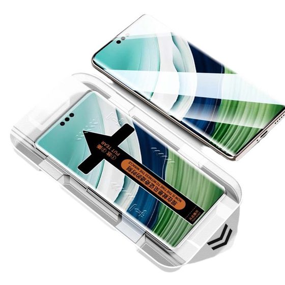 Huawei Dust-free Warehouse Tempered Film Seconds Film for mate70pro Mobile Phone Film Honor 100 Anti-peep P70Pro Film