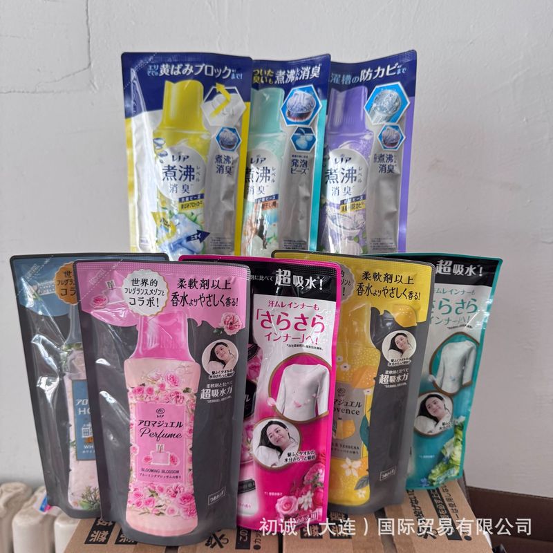 日本宝潔洗濯留香珠芳香顆粒洗濯服柔順剤持続留香交換365ml|undefined