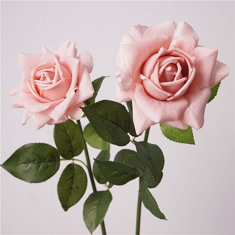 Simulation Bouquet High-grade Feel Moisturizing Single Branch Austin Rose Indoor Table Decoration Decoration Wedding Fake Flowers