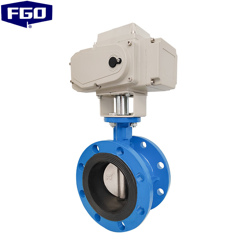 电动法兰蝶阀 橡胶密封 智能调节型电动蝶阀 D941X-16P/16C/16Q