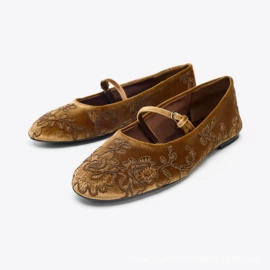 女式休闲单鞋;平底拖鞋;平底凉鞋