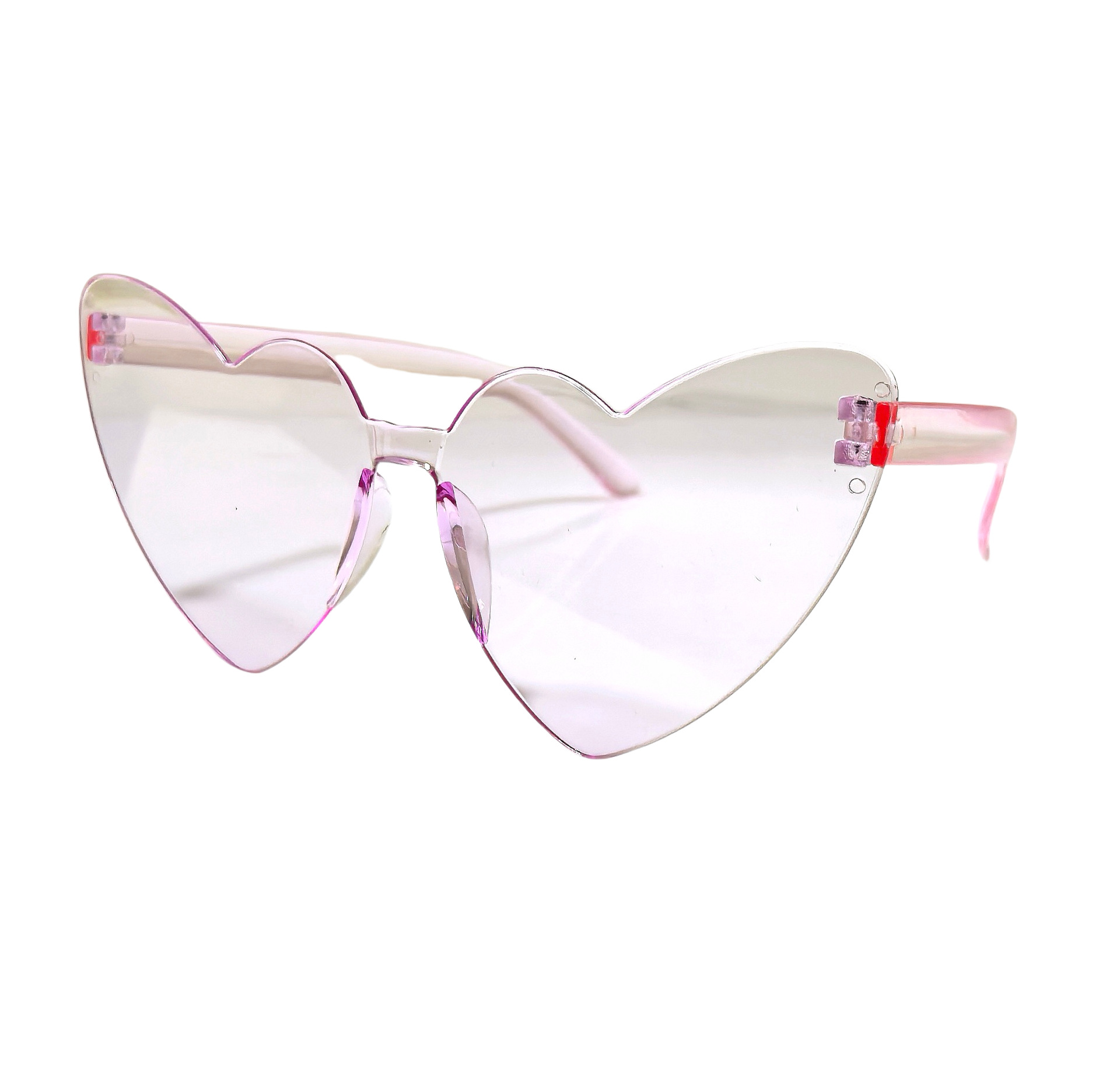 Gafas en forma de corazón Fábrica Gafas de amor de color gelatina de caramelo Personalidad Gafas de sol europeas y americanas Gafas de sol de corazón de melocotón para hombres y mujeres
